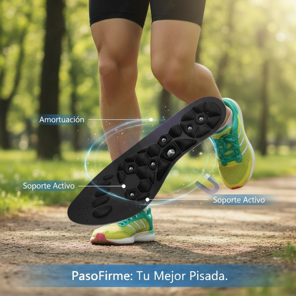 Plantilla negra con overlay de jogging